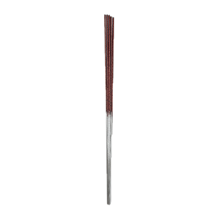 Vela Mágica Palito Rose Gold Dourada Comemorar Festas 60Cm 5un