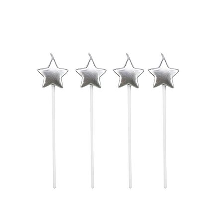 Palito Decorativo Estrelas Neon