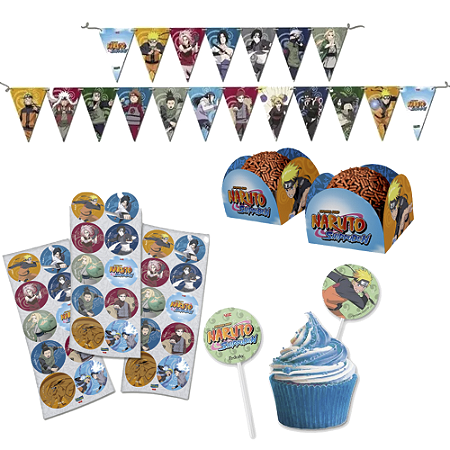 Kit Aniversário Ninja Decoração Para Festas Temáticas