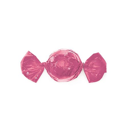 Embalagem Trufas E Bombons Rosa Chiclete 14,5x15,5 100un