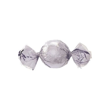 Embalagem Trufas E Bombons Prata 14,5x15,5 100un