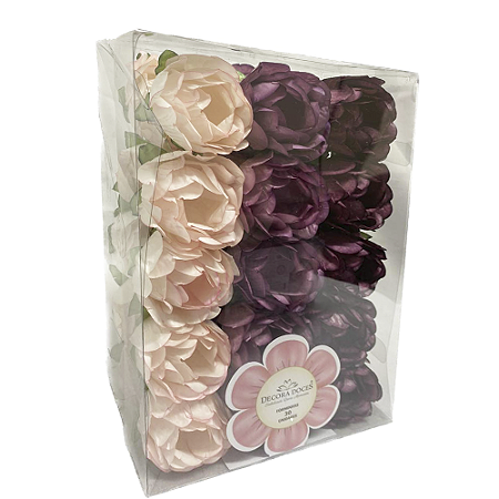 Forminha Bela Decora Doces Tons Rosa Seco Para Doces 30 uni