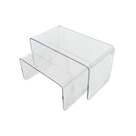 Par De Elevadores Só Boleiras Clean Transparente Decorativas