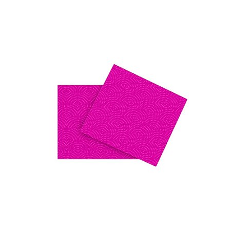 Guardanapo Liso Pink Papel Folha Dupla 50fls 19,5cmx21,5cm