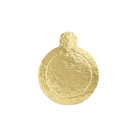 Base Para Docinhos Dourado Laminado 5,5cm 25un