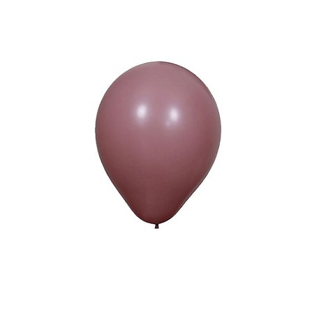 Balão Happy Day Prime Rosa Chá 12" Bexiga Decorar 25un