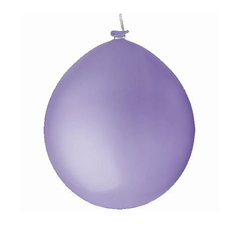 Balão Happy Day Big 250 Liso Lilás Bexiga Brincar Decorar