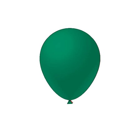 Balão Verde Escuro Látex Fest Ball Maxxi Premium 12" 25un