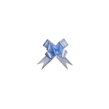 Laço Pronto Azul Pequeno 12mm Decorativo Embalagens 10un