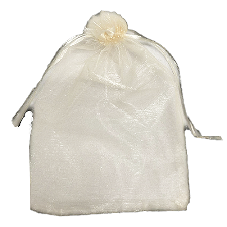 Saco Organza Rose Embalagem Lembrancinha 20x30 5un