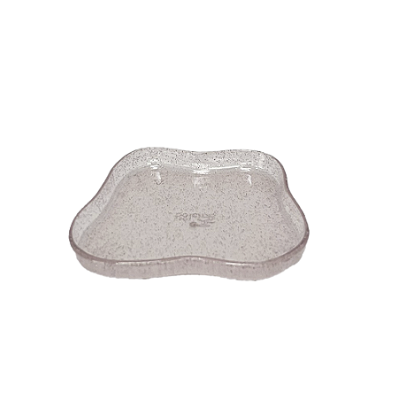 Bandeja Orgânica Só Boleiras 180 Clean Glitter Rosa Decoração