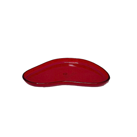 Bandeja Orgânica Só Boleiras 170 Clean Vermelho Decoração