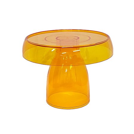 BOLEIRA COGUMELO CLEAN GRANDE LARANJA