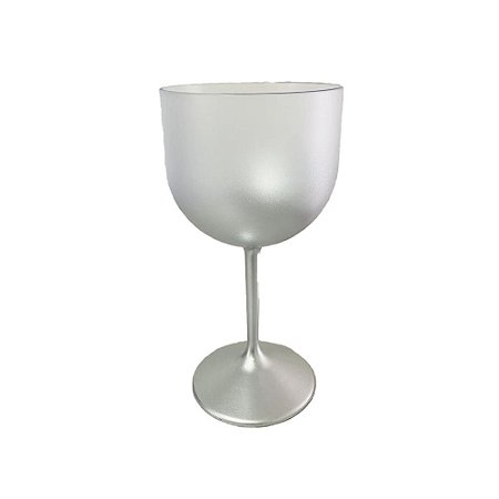 Taça De Gin Degrade 450ml Prata Decoração Festas