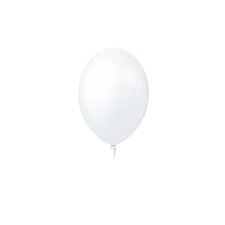 Balão Happy Day Cristal 8" Bexiga Decoração Festas 50un