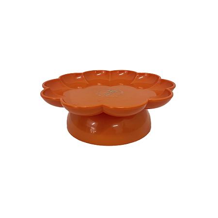 Boleira Flor Com Pé Laranja Só Boleiras Festa