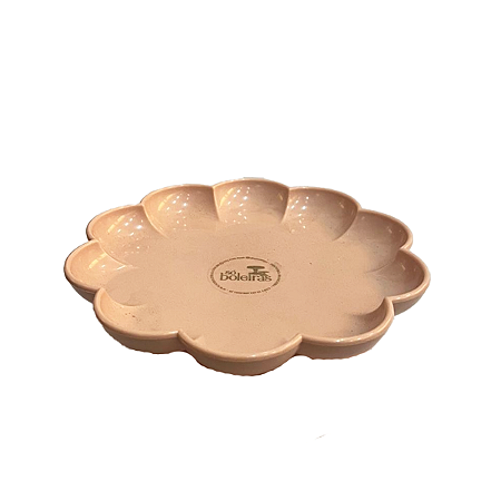 Bandeja Flor Nude Só Boleiras Decorativo