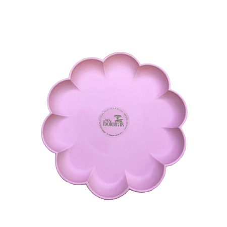 Bandeja Flor Fosco Rosa Bebê Só Boleiras