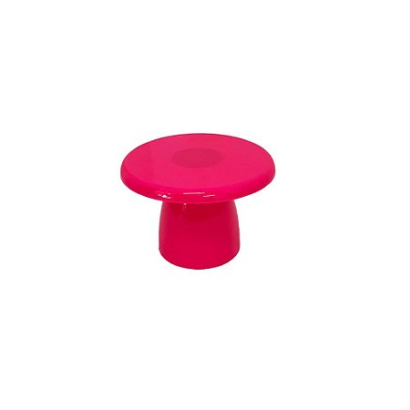Mini Cake Slim Plástico Pink Neon Decorativa Boleira Festas