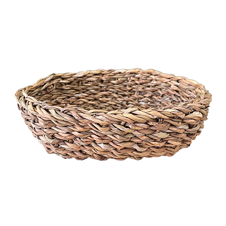Bandeja De Palha Média 26CM Decoração