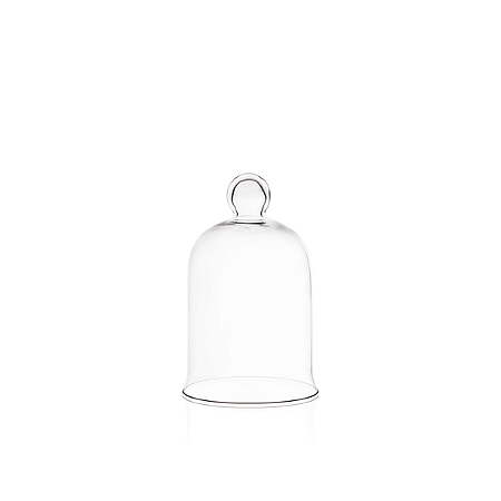 Redoma De Vidro Bolinha Pequena Cupula Transparente Decorar