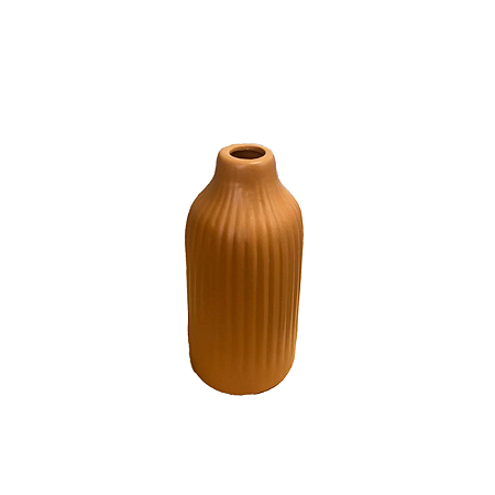 Vaso Salvador Cerâmica Pequeno Pessêgo Decoração Festas Flores