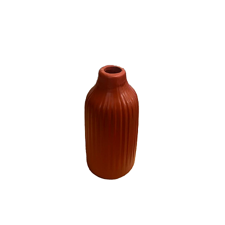 Vaso Salvador Cerâmica Pequeno Telha Decoração Festas Flores