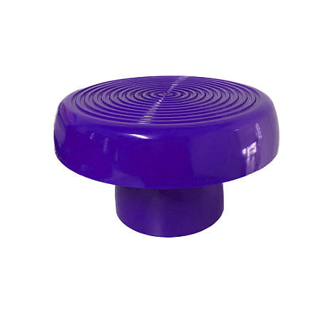 Prato Alegra Roxo Boleira De Doces Desmontável Decorativo