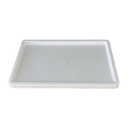 Bandeja Retangular Plastico Branco Decorações Festas