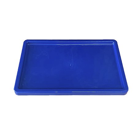 Bandeja Retangular Plastico Azul Escuro Decorações Festas