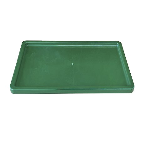 Bandeja Retangular Plastico Verde Bandeira Decorações Festa