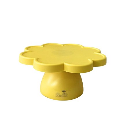 BOLEIRA FLOWER SO BOLEIRAS PEQUENO 23X12 FOSCO AMARELO BUTTER