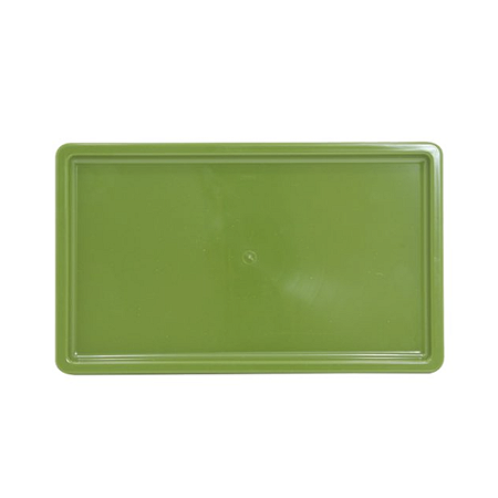 BANDEJA RETANGULAR DUBAI PLASTICO VERDE OLIVA