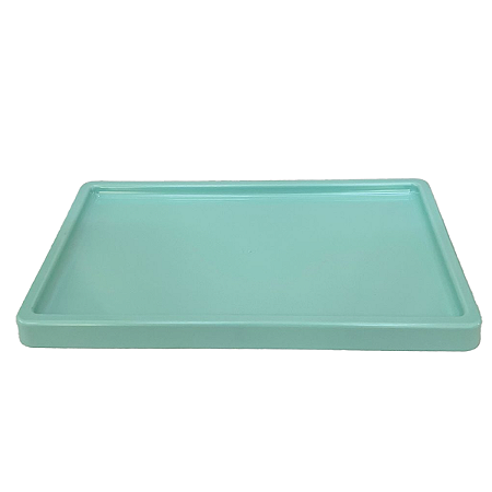 BANDEJA RETANGULAR DUBAI PLASTICO VERDE CANDY