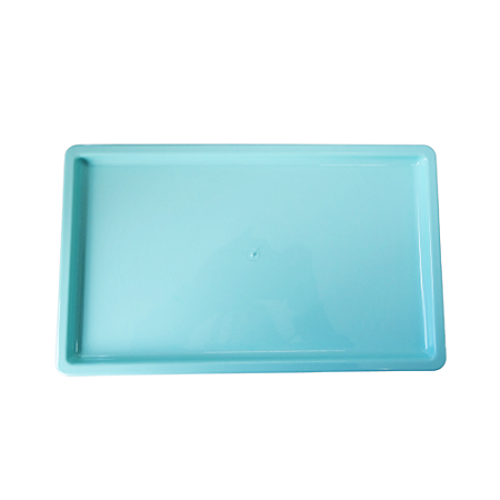 BANDEJA RETANGULAR DUBAI PLASTICO VERDE CANDY
