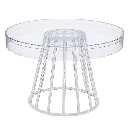 PRATO PLASTICO ROMANO TRANSPARENTE