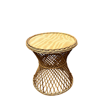 MESA DE VIME CINTURINHA PEQUENO 40X40 SEM VERNIZ