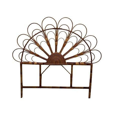 CABECEIRA DE VIME PETALA CASAL SEM VERNIZ