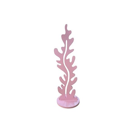 Alga Mdf Modelo 2 Médio Rosa Bebe Decorativo Festa