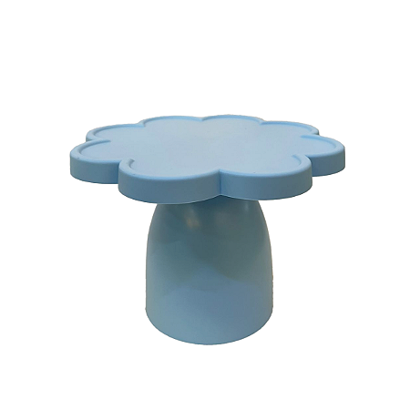 Boleira Flower Só Boleiras Grande 23x18,5 Fosco Azul Bebê