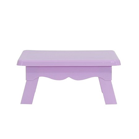 BANQUINHO PLASTICO LILAS CANDY