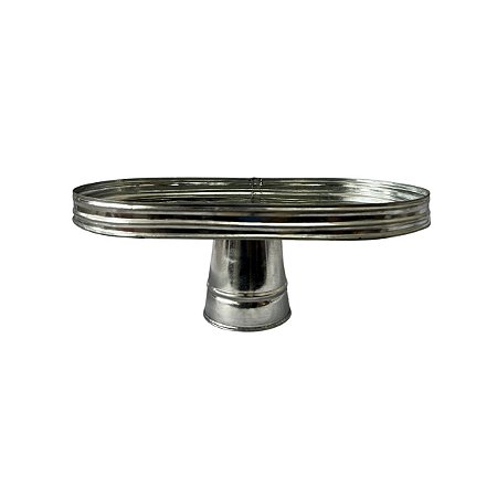 Boleira Metal Galvanizado Metal Decoração Enfeite Festa