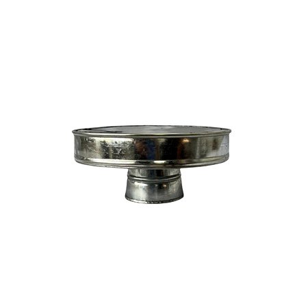 Boleira Metal Galvanizado Borda Para Baixo 20cm Decoração