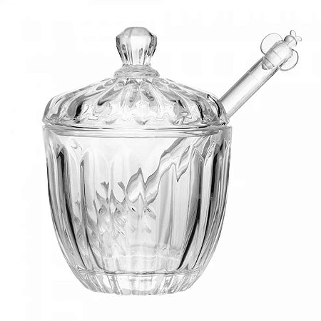 Meleira com Pegador Abelinha 8cm x 11cm Cristal