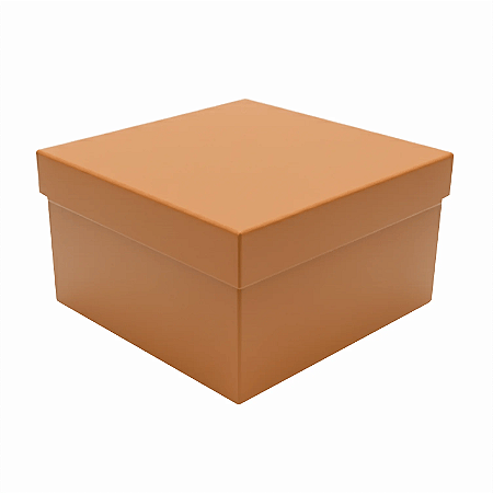 Caixa Quadrada Presente Caramelo 18x18 Lembrancinha