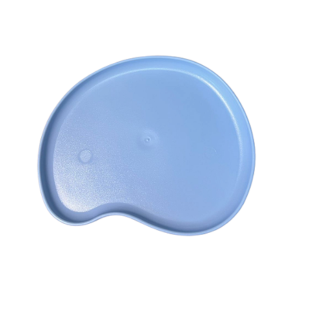 Bandeja Orgânica Aura Plástica Decoração Azul Candy
