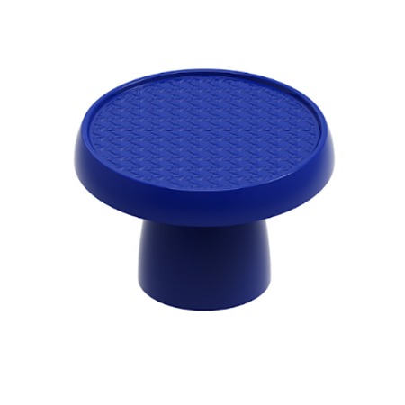 Boleira Tela Indiana 20x11 Azul Turquesa Plastica Festa