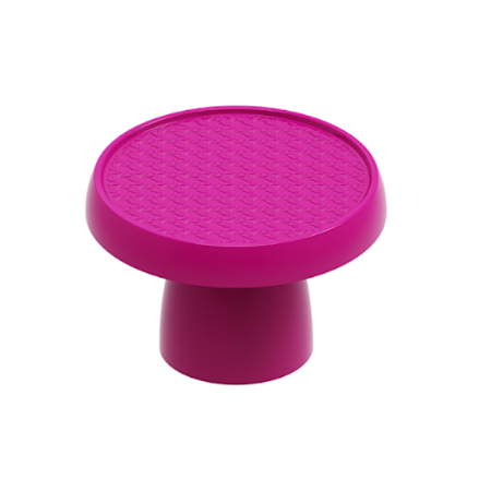 Boleira Tela Indiana 20x11 Pink Plastica Festa