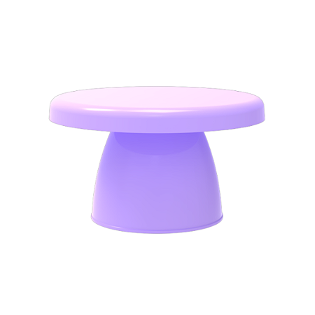 Mini Boleira Cake Popi Lilas Candy Plastico Festas