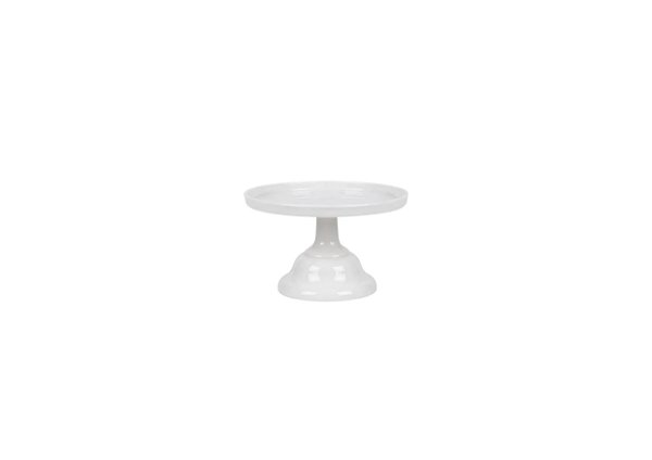 Boleira Slim Aura Branco Pequena Só Boleiras Decoração